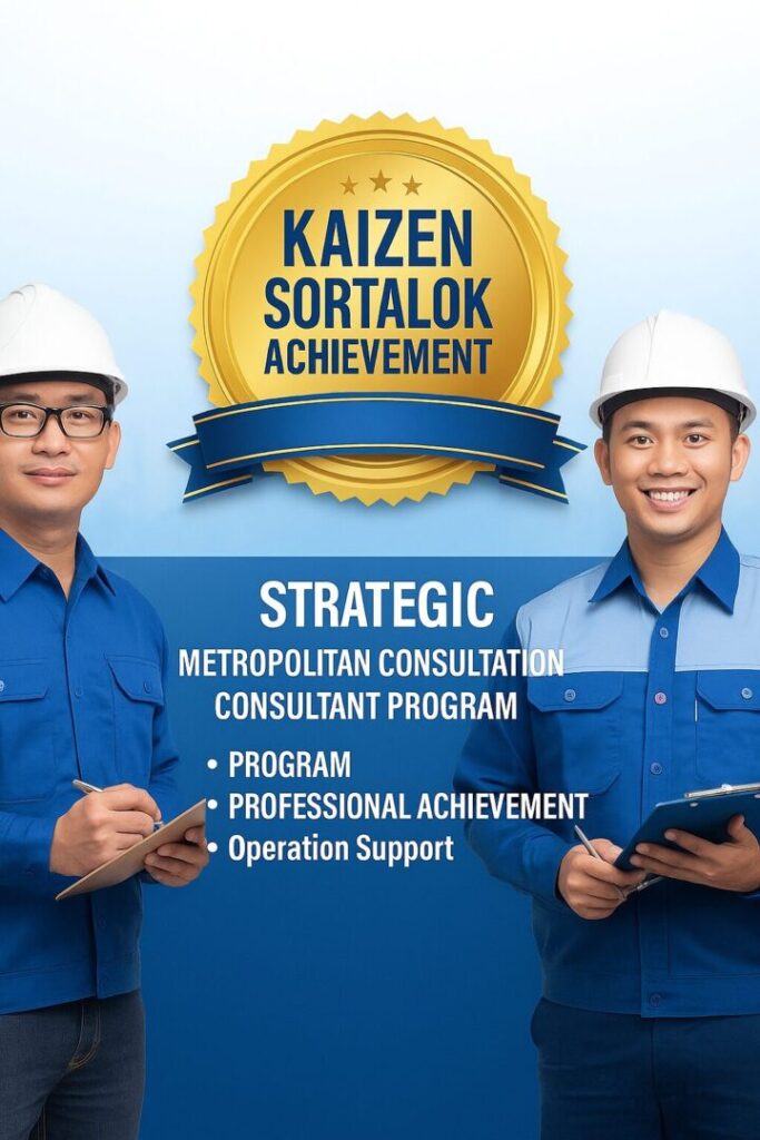 Konsultan K3L Kaizen Sortalok menunjukkan program keselamatan dan layanan APAR Kabupaten Semarang.